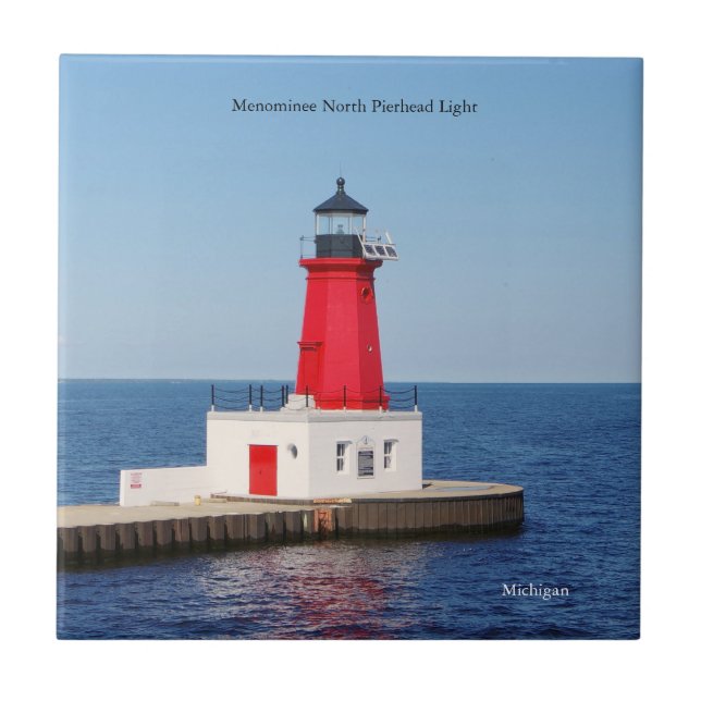 Menominee North Pierhead Light tile (Front)