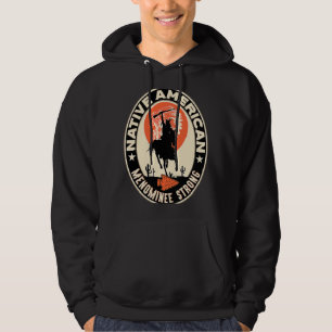 Menominee Tribe Native American Indian Pride Deco Hoodie