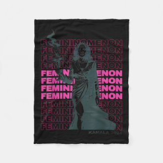 Menon Kamala Harris Tee  Fleece Blanket