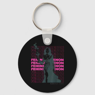 Menon Kamala Harris Tee Key Ring