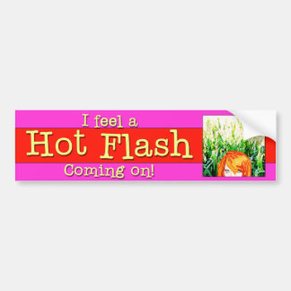 Menopausal Bumper Sticker