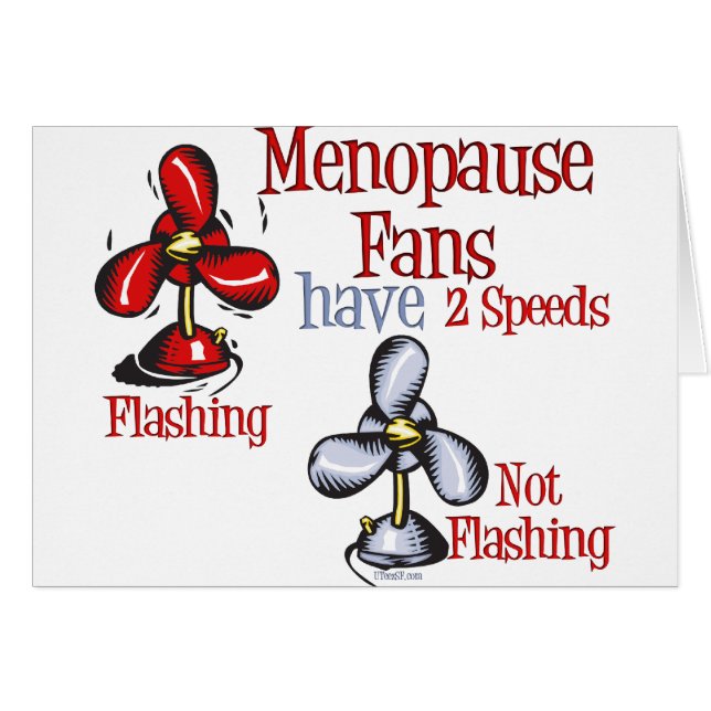 Menopause Fan (Front Horizontal)