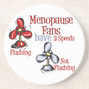 Menopause Fan Coaster