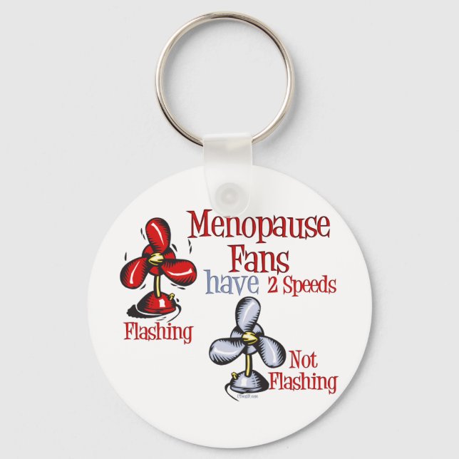 Menopause Fan Key Ring (Front)