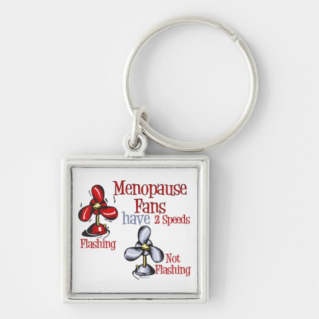 Menopause Fan Key Ring (Front)