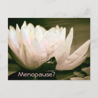 Menopause Post Card
