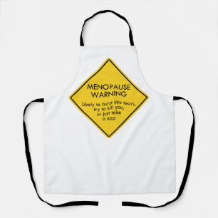 Menopause Warning Apron