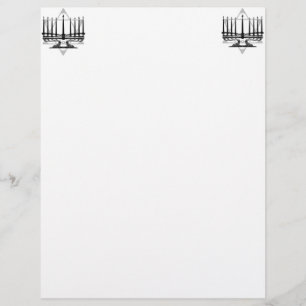 Menorah and Star