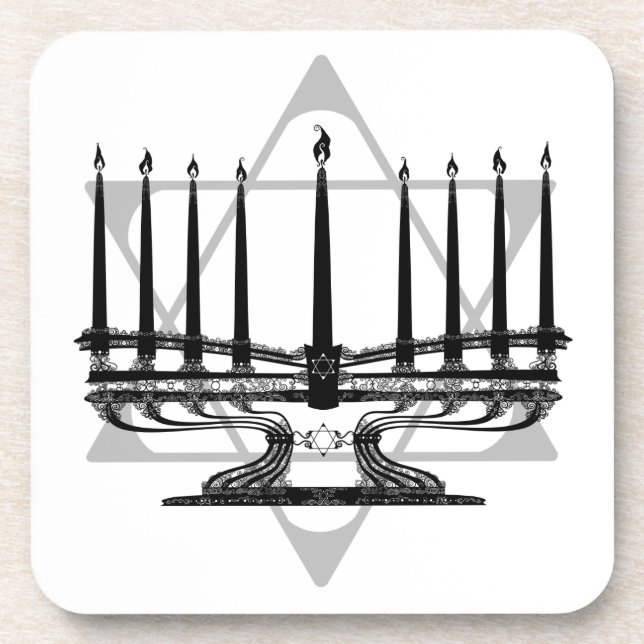 Menorah and Star Coaster (Front)