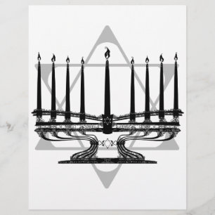 Menorah and Star I