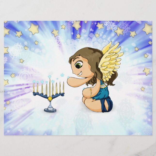 Menorah Angel Flyer (Front)