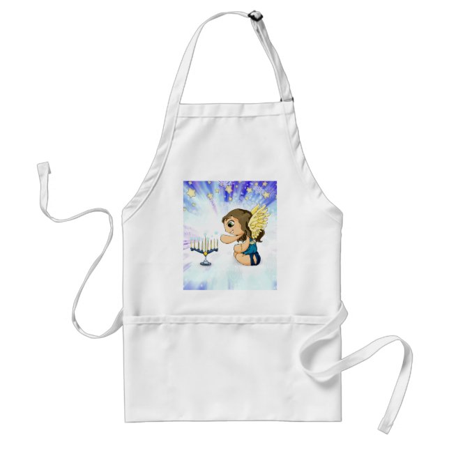 Menorah Angel Standard Apron (Front)