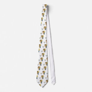 Menorah Angel Tie