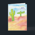 Menorah Cactus Hanukkah Card<br><div class="desc">About this item * INSIDE GREETING: "And a Happy New Year!" COVER - Happy Hanukkah * CARD SIZE - Receive 1, regular sized notecard with 5x7 Inch envelope. We offer funny cards that come either blank or greeted inside, so be sure to review all product photos before purchasing. * USE...</div>