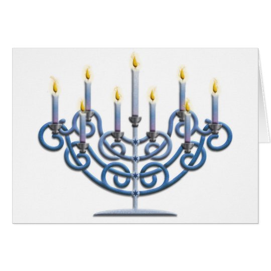 Menorah Card