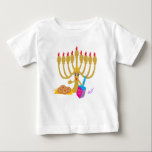 Menorah & Dreidel Toddler Long Sleeves Flowy Shirt<br><div class="desc">Dress your Toddler in Style for Hanukkah,  with our Menorah & Dreidel Toddler Long Sleeves Flowy Shirt - Image Licensed from GraphicsFactory.com,  and Copyrighted by GraphicsFactory.com</div>
