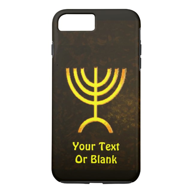 Menorah Flame Case-Mate iPhone Case (Back)