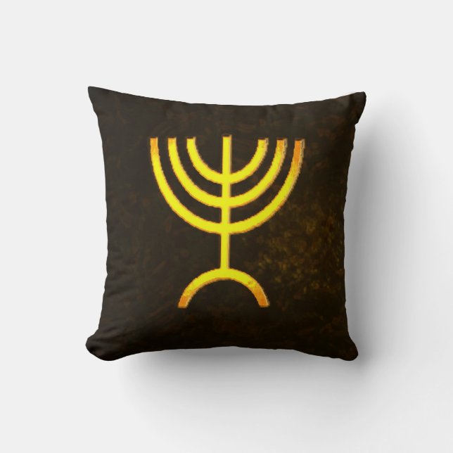 Menorah Flame Cushion (Front)