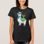 Menorah Hanukkah Llama  Cute Alpaca Chanukah  3 T-Shirt<br><div class="desc">Menorah Hanukkah Llama  Cute Alpaca Chanukah  3</div>