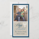 Menorah Hanukkah Photo Card<br><div class="desc">Menorah Hanukkah Photo Card. Customise this card by adding your family photo.</div>