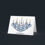 Menorah Holiday Card<br><div class="desc">Jewish menorah</div>