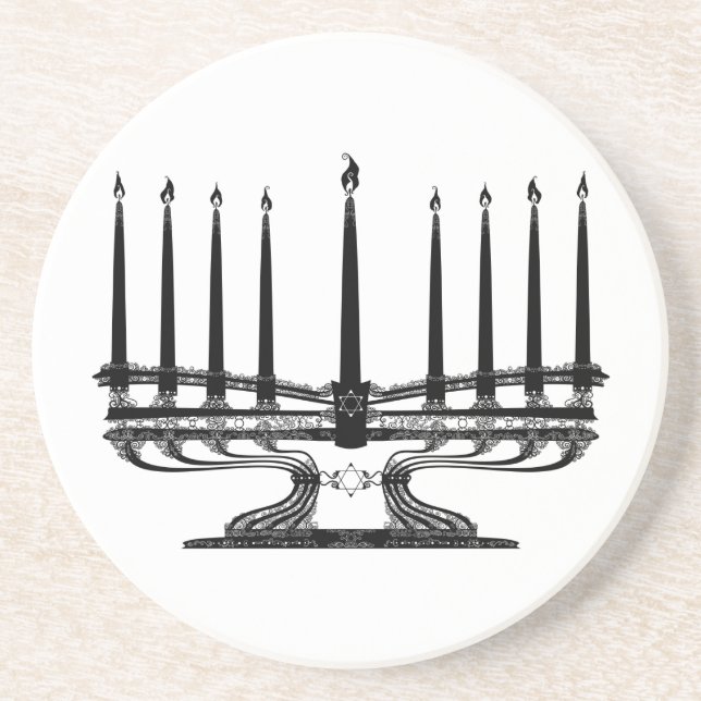Menorah I Coaster (Front)