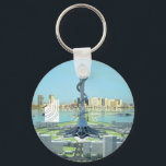 Menorah Islands Project Pin Key Ring<br><div class="desc">Do you believe in miracles? Do you believe in peace? Support the Menorah Islands Project by buying one of our items! Check out our homepage at www.menorahislands.com</div>
