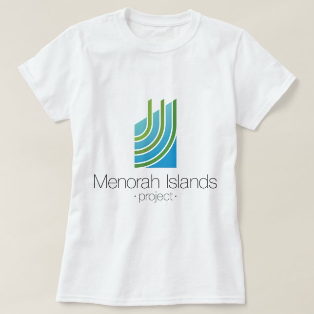 Menorah Islands T-Shirt (Design Front)