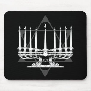 Menorah Mouse Pad