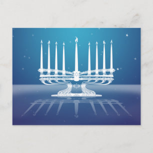 Menorah Postcard