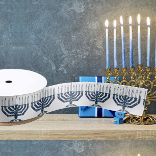 Menorah Satin Ribbon