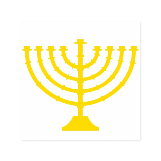 Menorah Self-inking Stamp (Design)