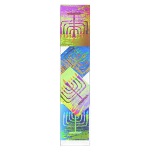 Menorah table runner
