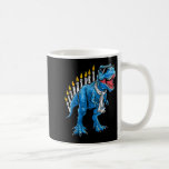 Menorasaurus Hanukkah T Rex Dinosaur Dino Chanukah Coffee Mug<br><div class="desc">Menorasaurus Hanukkah T Rex Dinosaur Dino Chanukah Boys Kids</div>