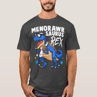 Menorawrsaurus Rex Dinosaur Hanukkah for Kids T-Sh T-Shirt