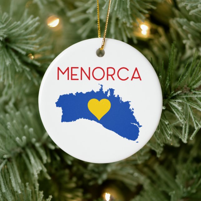 Menorca Ceramic Ornament (Tree)