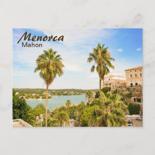 Menorca Mahon Postcard