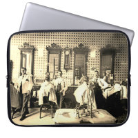 Mens 1890's Barber Shop Barber Hair Salon Photo