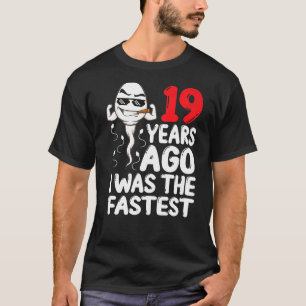 Mens 19th Birthday Gag Dress 18 Years Ago I Was Th T-Shirt