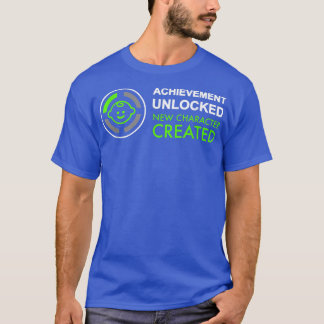 Mens 1st Fathers Day Gifts, Achievement Unlocked F T-Shirt