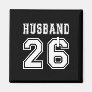 Mens 2026 husband wife matching engagement party magnet