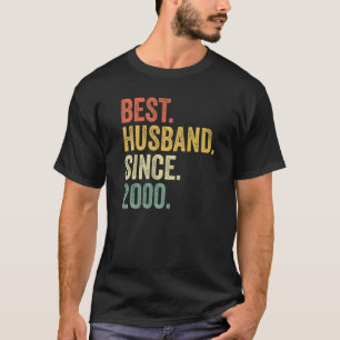 Mens 22nd Wedding Aniversary For Him Best Husband T-Shirt