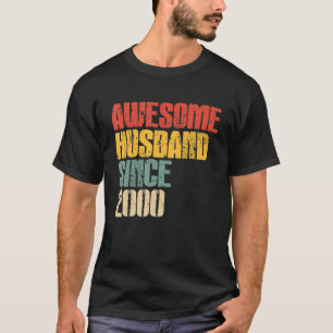 Mens 23rd Wedding Anniversary for Him Awesome Husb T-Shirt