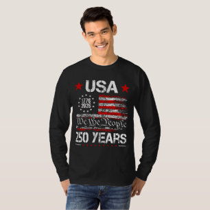 Mens 250th Anniversary America  T-Shirt