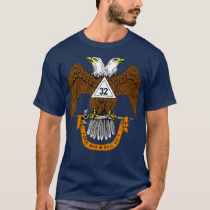 Mens 32nd Degree Mason T  Masonic Tee Scottish