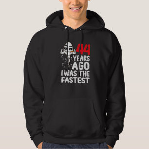 Mens 44th Birthday Gag Dress 44 Years Ago I Was Th Hoodie