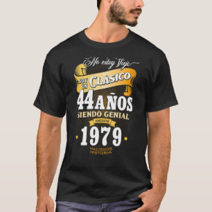 Mens 44th Birthday gift for Men in Spanish Regalo T-Shirt