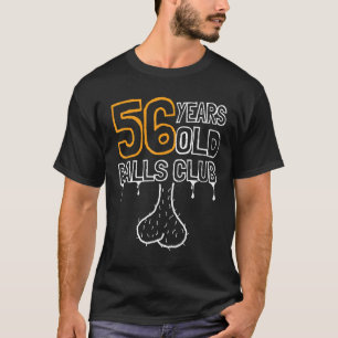 Mens 56th Birthday Old Balls Club 56 Years Of Awes T-Shirt