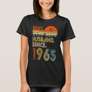 Mens 57th Wedding Anniversary  Best Husband Since  T-Shirt