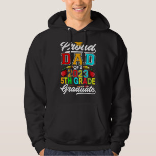 Mens 5th Grade Graduation 2023 Boys Girls Proud Da Hoodie